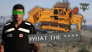 We Destroyed A Bad GTA RP Server With Bulldozers