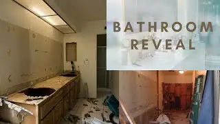 bathroom remodel | buying tiles, pantry update, bathroom reveal 🛁