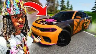 Driving Quan’s 1200HP Hellcat Charger in BeamNG Drive