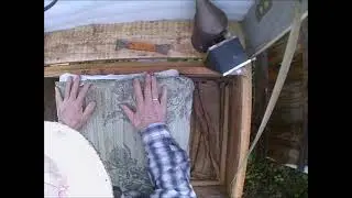 Установка рамок в зиму над гнездом