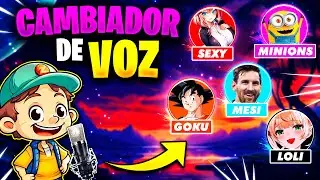💎 COMO CAMBIAR TU VOZ a MUJER 😘 (GRATIS) | CAMBIADOR de VOZ para PC 👈😍 CAMBIAR TU VOZ CON LA IA 🚀
