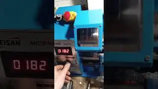 Weisan wm210f400 Первая стружка