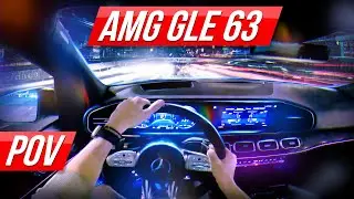612 HP MERCEDES-AMG GLE 63 | Acceleration, sound and test-drive. Guests stars McLaren 720S & Audi R8