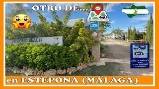 Caravan Park near the beach in Estepona (Málaga)