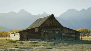 Peaceful Cabin | Ambience 4K 🎶