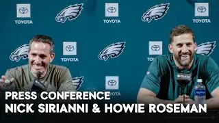 Eagles Press Conference: Nick Sirianni and Howie Roseman | August 27, 2024