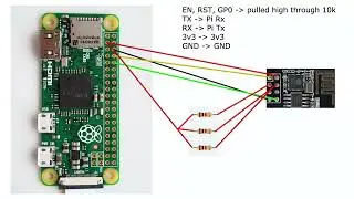 How to programme the ESP8266 board using a USB adapter, Raspberry Pi, or Arduino