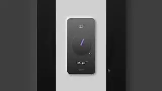 🕒 Build a beautiful Neumorphic Clock UI