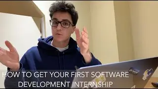 How to get your first software development internship