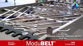 ModuBELT® THPR Plataforma - Transportador Industrial Sistema Modular FlexNEC®  - PlasNEC®