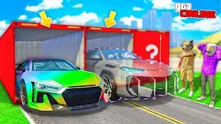 ОТКРЫЛИ ЧИТЕРСКИЕ КОНТЕЙНЕРЫ И ВЫБИЛИ ЧИТ-ТАЧКИ! БИТВА ЗА КОНТЕЙНЕРЫ В ГТА 5 ОНЛАЙН