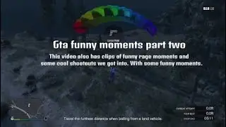 GTA funny moments part 2