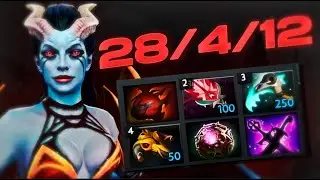 ЛУЧШАЯ ИГРА НА КВОПЕ ОТ WITCHBLVDE? / QUEEN OF PAIN / 7.32d