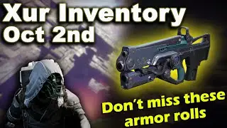 Destiny 2 - Where is Xur - Oct 2nd - Xur Location & Inventory - IO: Giant's Scar - Hard Light