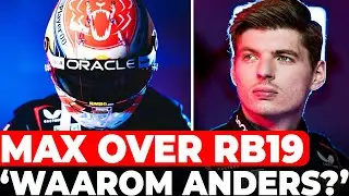 Max Verstappen over identieke livery RB19: 