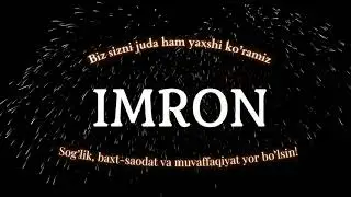 Imron ismiga video