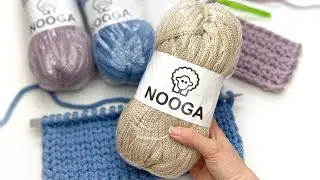 Review of new items - yarn Nooga from Yarn Center