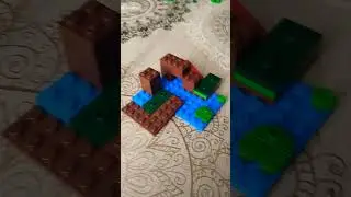 обзор на lego minecraft набор 
