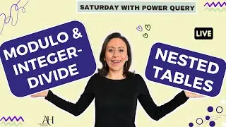 How I use Modulo & Integer-Divide In Nested Tables - 