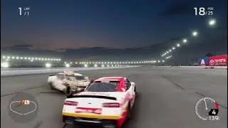 Online Chaos w/IdkPlayer and NASCAR Heat 4 Crash Avoidance Challenge pt.2