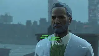 The timing of the weather is ideal for this. | Fallout 4 (Meeting Shaun)