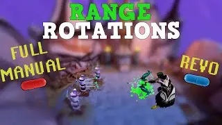 Revo and Full Manual Ranged DPS Rotations | Runescape 3