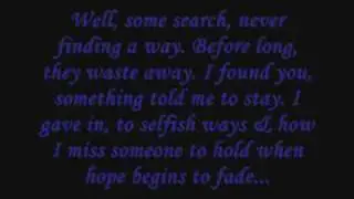 Dear God by Avenged Sevenfold *Lyrics*