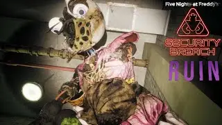 УБЕГАЕМ ОТ ЧИКИ👉Fnaf Security Breach Ruin