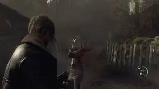 Re4 Remake Chainsaw Demo- Funny Glitch