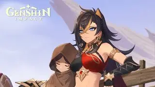 Dawn Over the Sand | Character Teaser : Dehya | Genshin Impact [JP Dub - EN Sub]