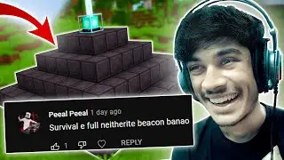 দেশের প্রথম FULL NETHERITE BEACON বানালাম !!