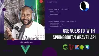 Use Vuejs with Springboot/Laravel API