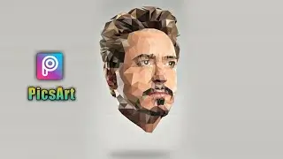 Polygon Art Photo Editing Tutorial | 2020 Latest Logo Making | Low Poly Art Logo | rtworld