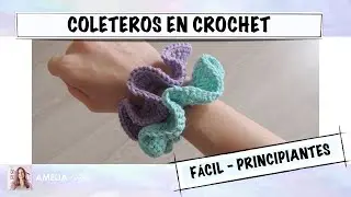 COLETEROS EN CROCHET - FÁCIL - PARA PRINCIPIANTES