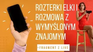 Ela Gawin robi dramy i łączy się z wymyślonym znajomym, czyli to co zawsze + fragment live