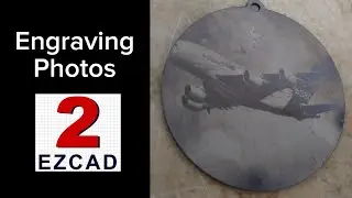 How to mark photo with Fiber Laser Marking Machine Easily | The parameters to engrave photo #ezcad