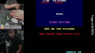Frogger - Tonight @6PM Eastern on the MiSTer FPGA and the Atari Arcade Fight Stick