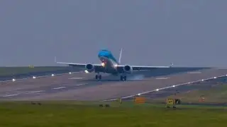 KLM  (TOGA)   Leeds Bradford Airport  (Go Around)