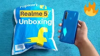 Realme 5 Retail Unit Unboxing In Hindi - Best Quad Camera Under Rs.10,000/- ?