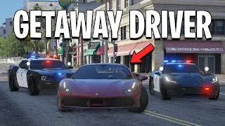 I Became A Getaway Driver In A Ferrari on GTA 5 RP