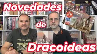 Novedades de Dracoideas.  Batallas Napoleónicas en la Península de Mike Lambo. ONUS. 2GM Tactics.