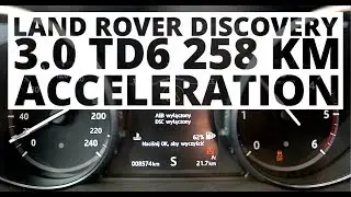 Land Rover Discovery 3.0 TD6 258 hp (AT) - acceleration 0-100 km/h