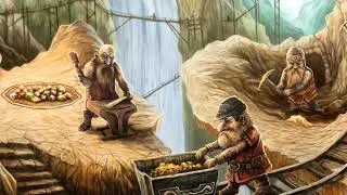 Dwarven Mining Ambience made with keys
