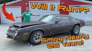 Resurrecting A 1979 Chevrolet Camaro After Sitting Nearly 25 Years!