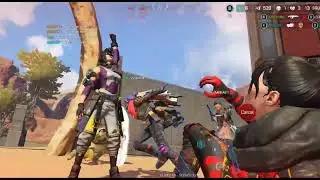 pro squad kicked our @$$ #apexlegendmobile watch till the end don't miss the fun