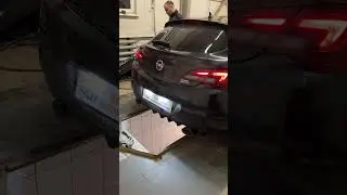 Opel Astra J GTC A14NET Downpipe+Muffler delete.Даунпайп и удаленный глушитель