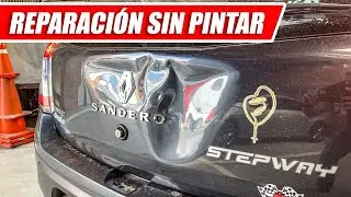The dent that NO ONE will dare to REPAIR without painting | AUTOELITE