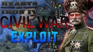 Hearts Of Iron 4 Civil War Exploit (Waking The Tiger Cheats and Exploits)