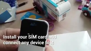 Wifi Pod - Best Portable Router - Connect to the internet from anywhere with 4G speed!