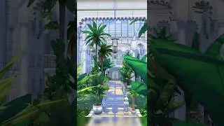 🌿Botanical Garden & Café ☕️ in The Sims 4 #thesims4 #sims4 #architecture #botanicalgarden #plants